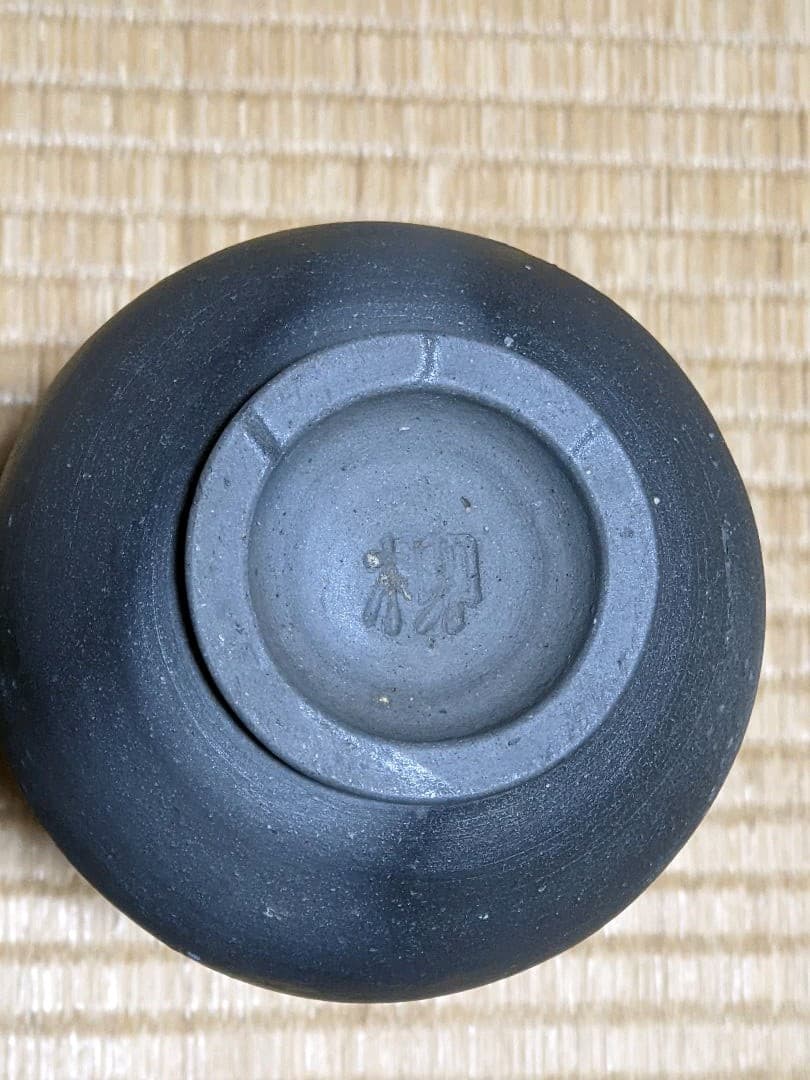 ♦朝鮮陶磁 黒高麗瓶 傚作 高麗瓶 コレクション 骨董品アンティーク