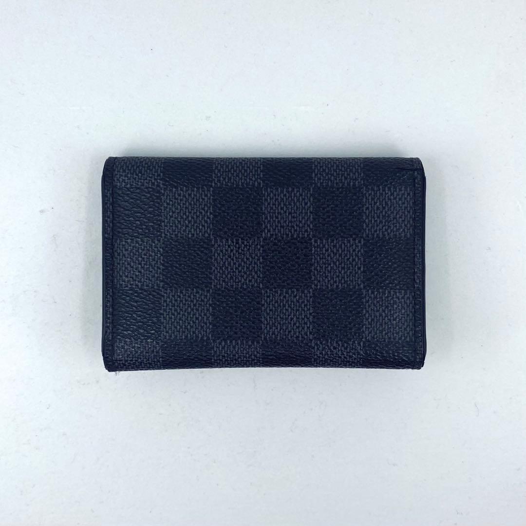 美品　ルイヴィトン ダミエ グラフィット ミュルティクレ6 キーケース6 連