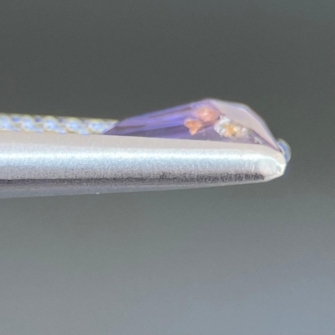 スリランカ産非加熱天然バイオレットサファイアルース