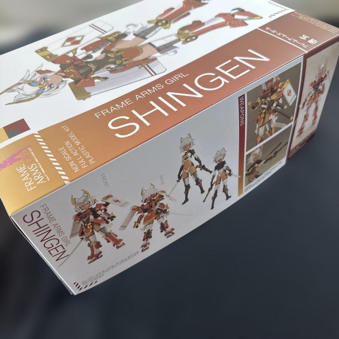 【新品未組立】壽屋 フレームアームズ・ガール 信玄　コトブキヤ特典付き