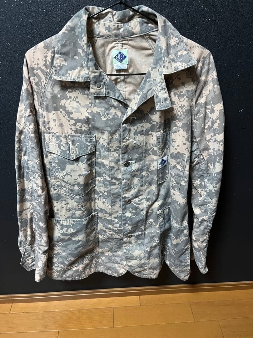 POST ALL 迷彩　カバーオール Mサイズ