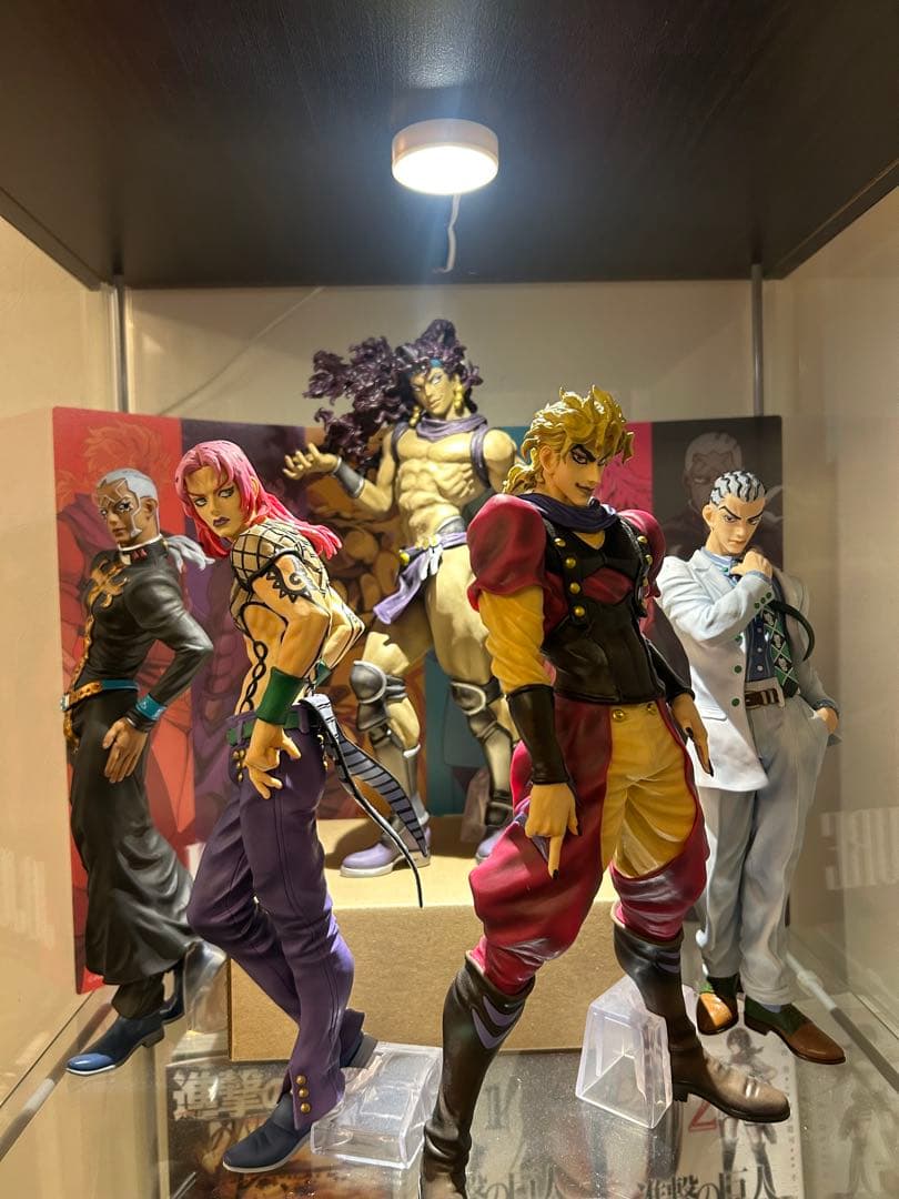 ジョジョの奇妙な冒険　一番くじ　ディオ、カーズ、吉良吉影、ディアボロ、プッチ