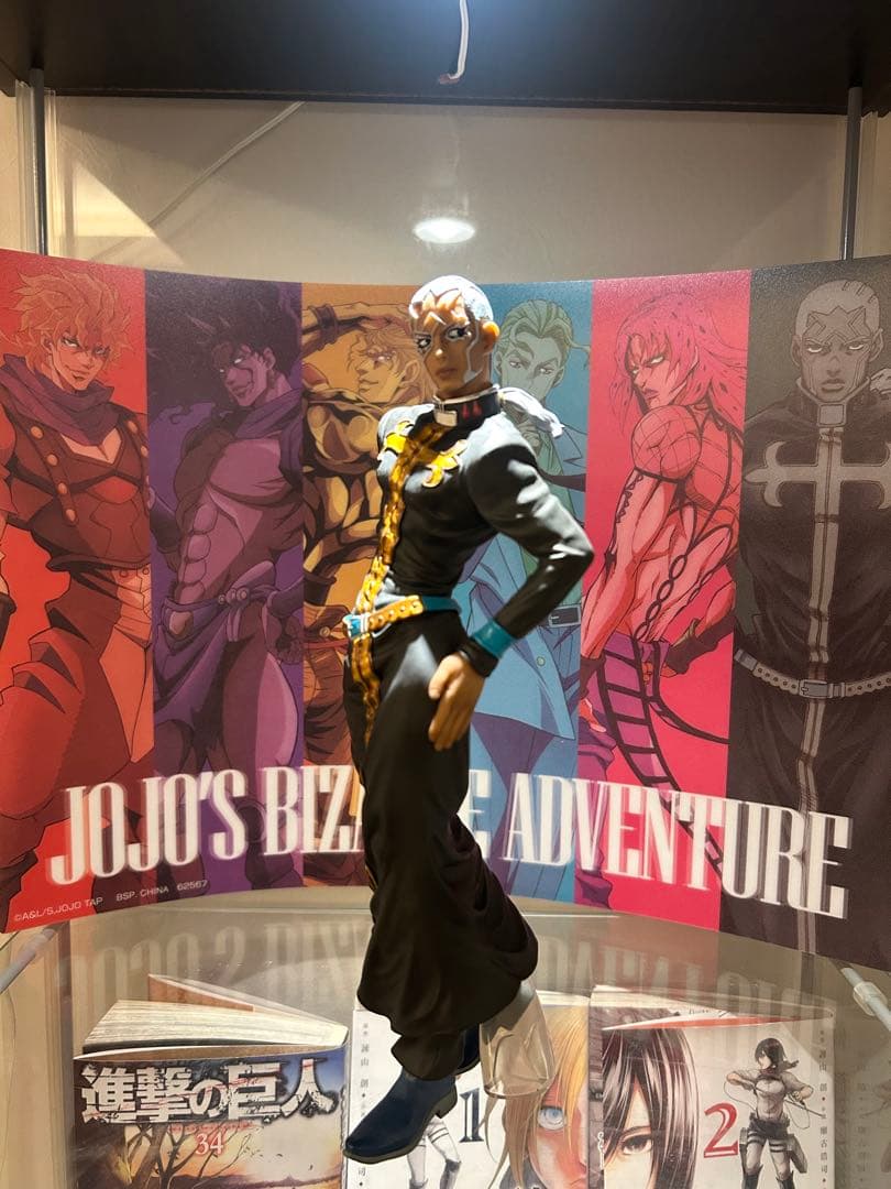 ジョジョの奇妙な冒険　一番くじ　ディオ、カーズ、吉良吉影、ディアボロ、プッチ