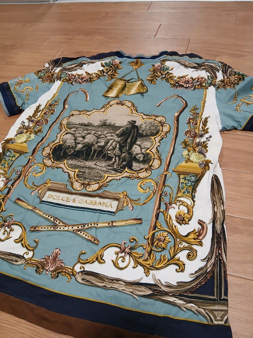 h*ギ様 Dolce & Gabbana アートプリント Tシャツ