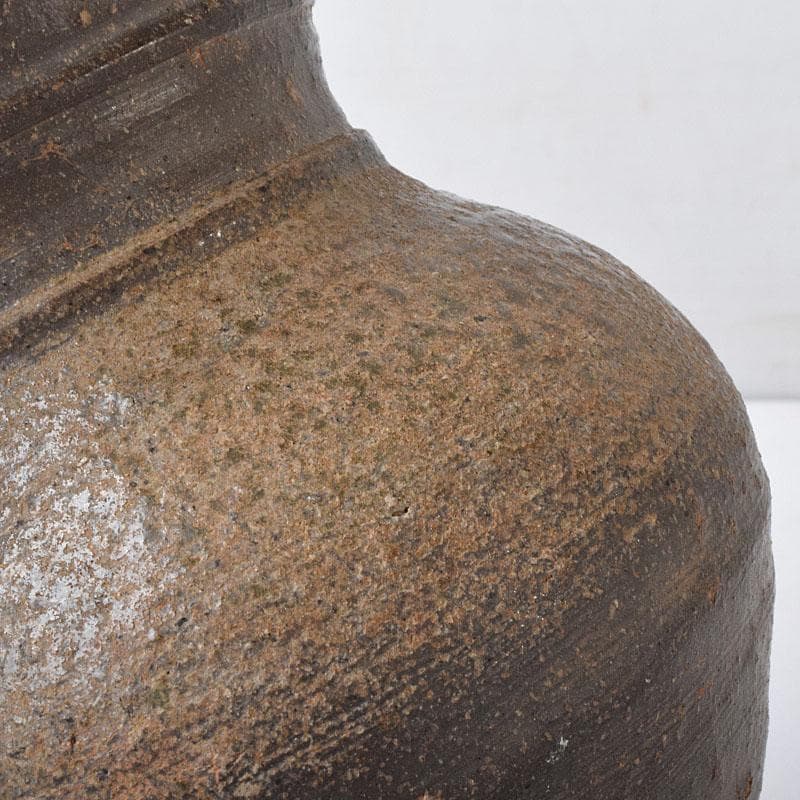 朝鮮美術　須恵器　新羅土器　新羅無細土　壷　時代箱　M　R8358