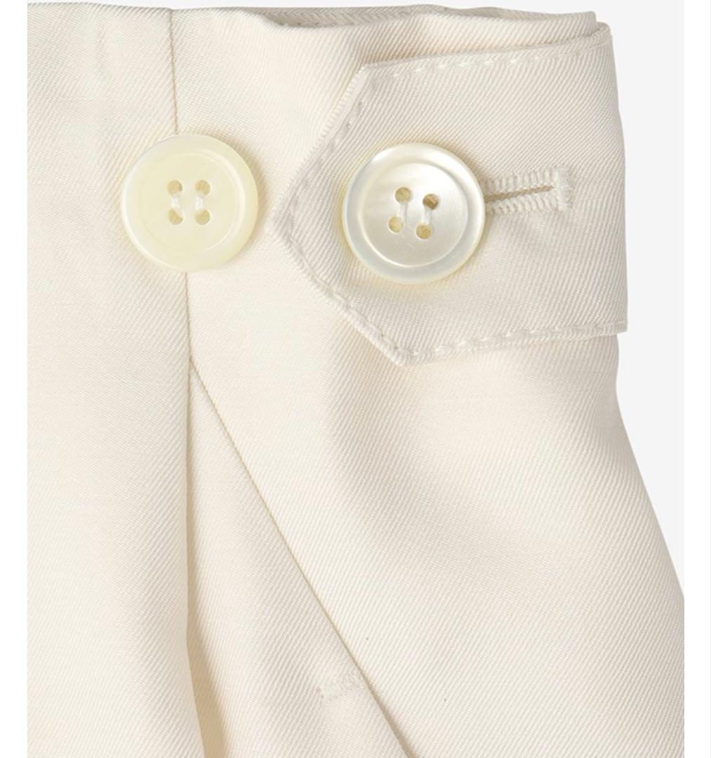 【新品未着用/36/2024AW/現行販売品】シクラス　白タイトスカート