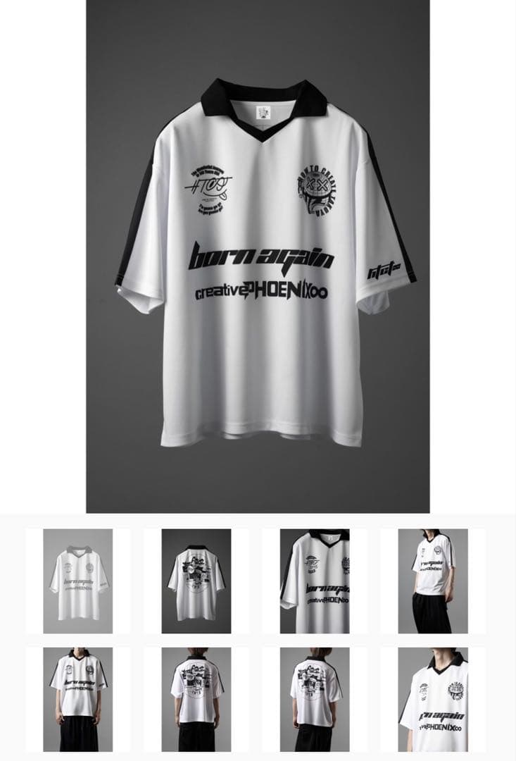 【新品】TAKUYA∞の創り方 フットボール Tシャツ/ホワイト M