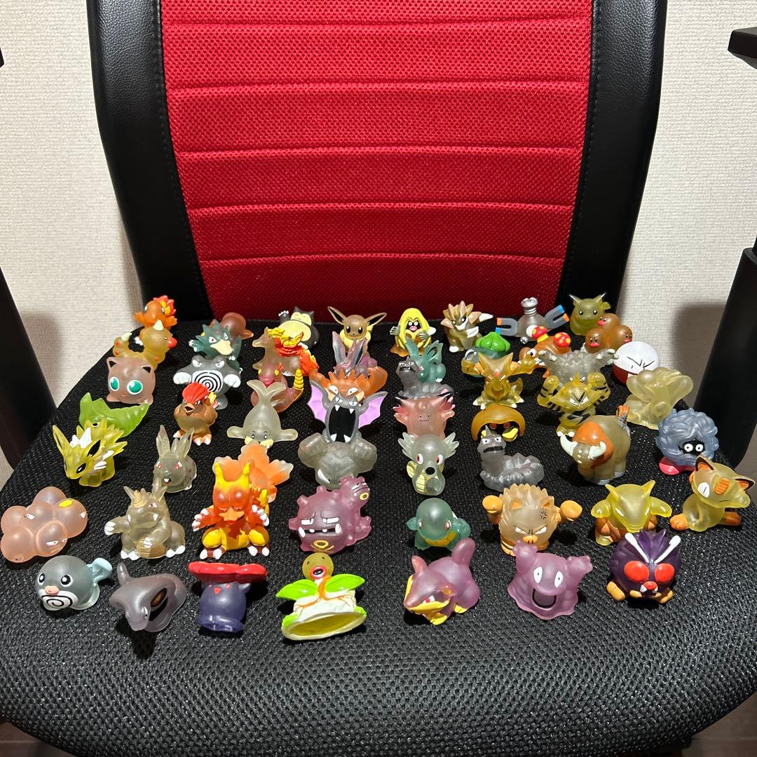 ポケモン フィギュア 55体 クリア　スケルトン バージョン