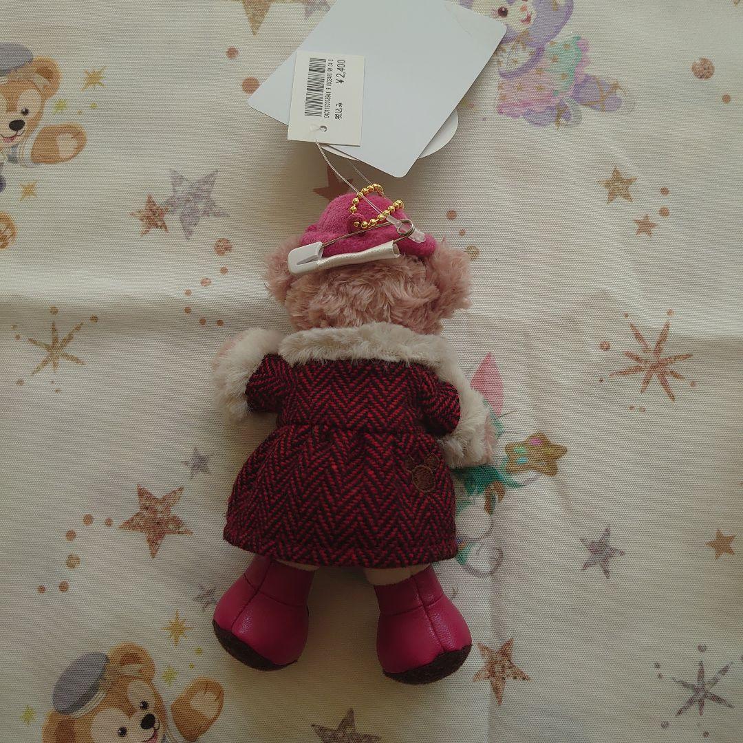 新品ダッフィー & フレンズ ウィンタートゥインクリングタウンぬいぐるみバッチ