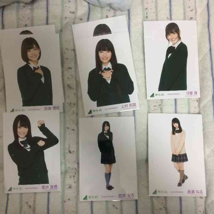欅坂46 生写真 初制服衣装