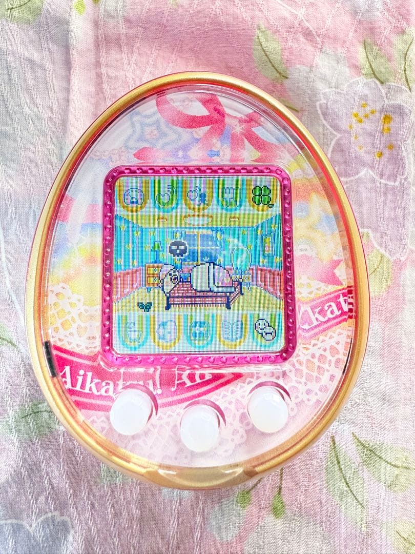 【動作確認済】TAMAGOTCHI 4U PINK アイカツカバー