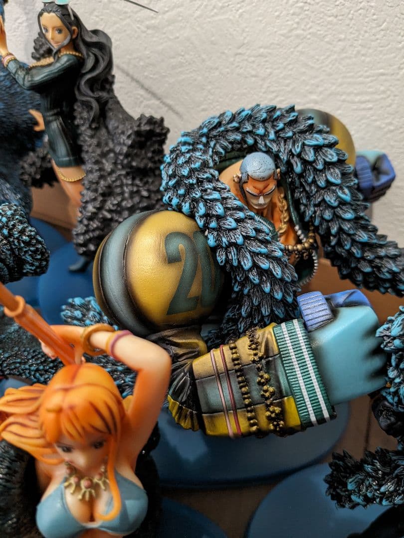 一番くじ　ワンピース　麦わら一味　リペイント　訳あり品