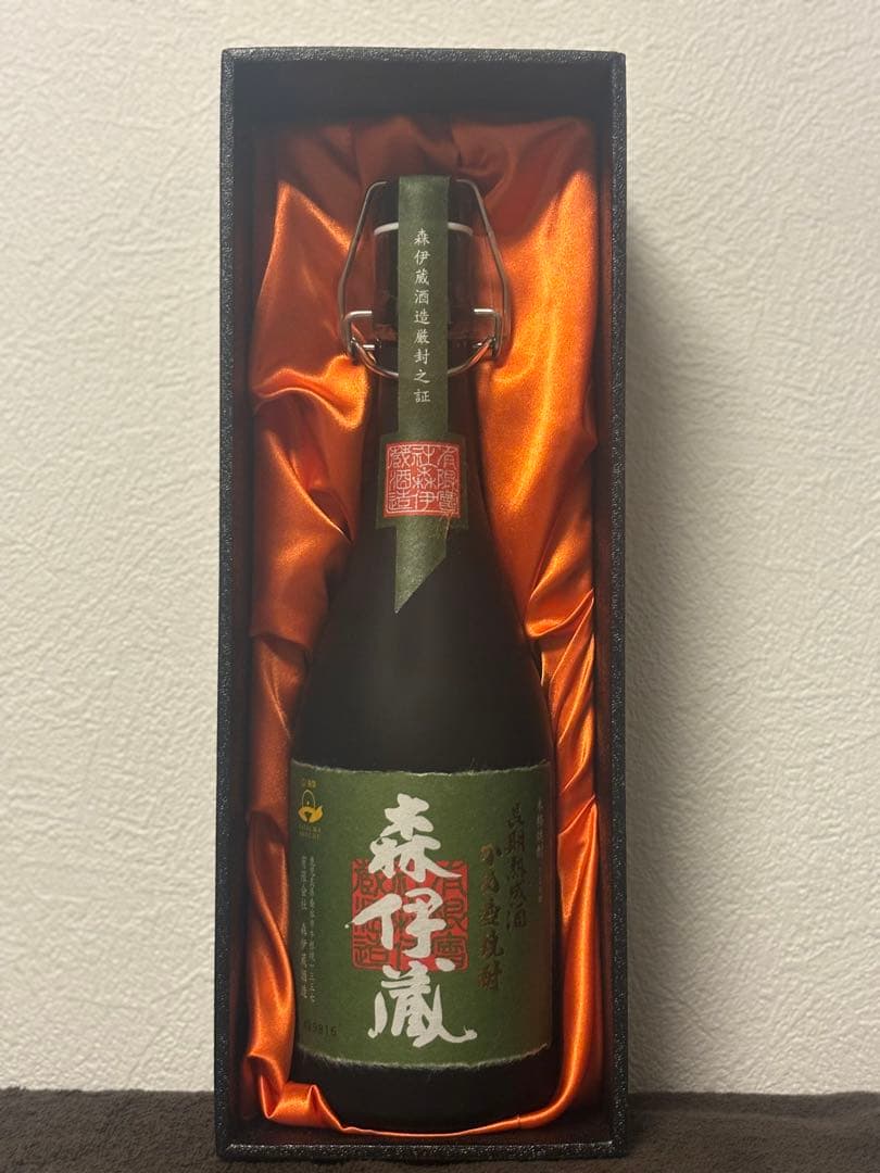【新品・未開栓】森伊蔵 長期熟成かめ壺焼酎 720ml　希少品