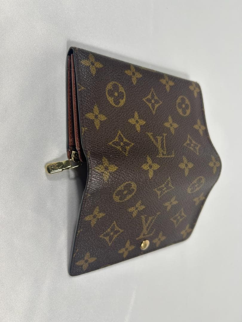 ルイヴィトン M61730 モノグラム ポルトモネビエ トレゾール 財布 AB
