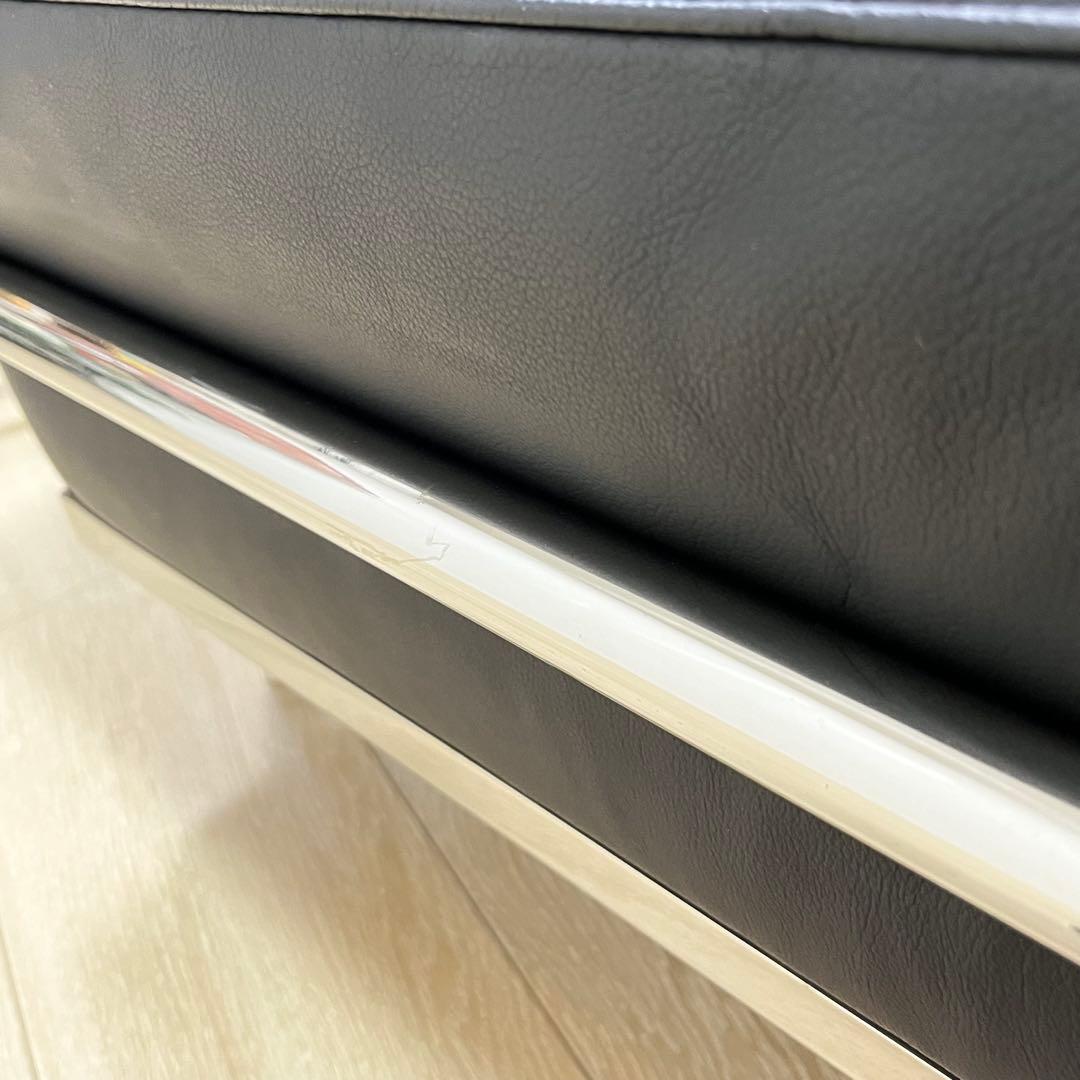 (つ53)ル・コルビュジエ LC2 / LC3 オットマンスツール リプロダクト