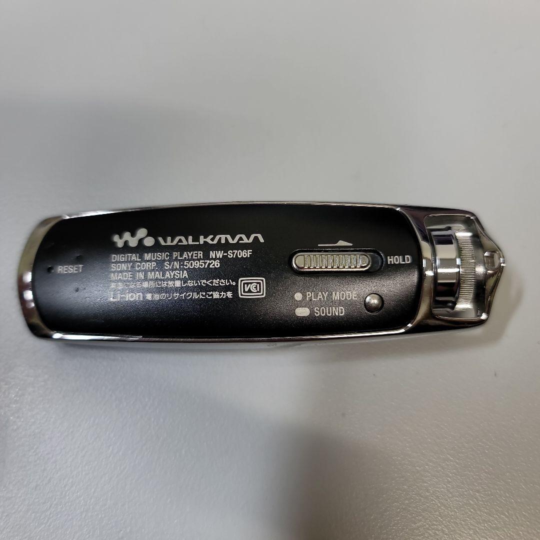 ポータブルプレーヤー SONY WALKMAN NW-S706F 4gb, black