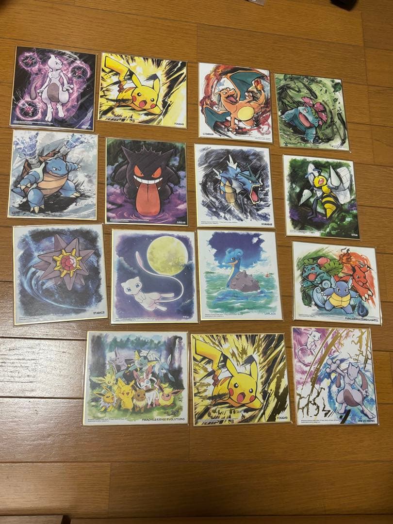 ポケモン　色紙ART 色紙アート　色紙art