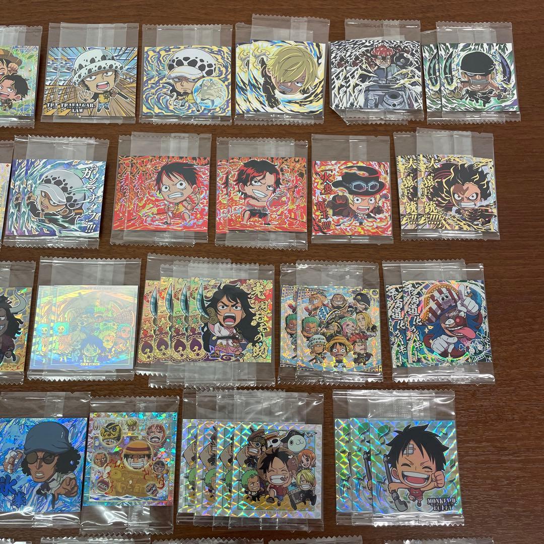 ❶ワンピース 大海賊ウエハースシール SEC SGR多数 約330枚