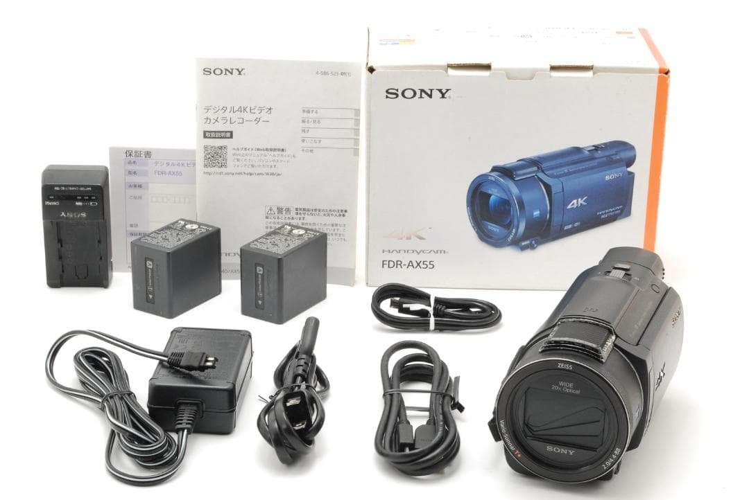【箱付き】 ソニー SONY FDR-AX55 デジタルビデオカメラ