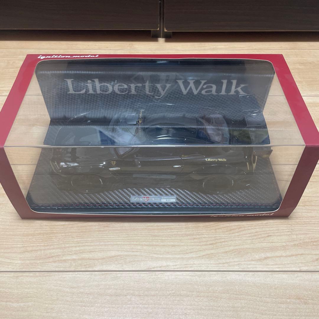 1/18LB-WORKSリバティーウォークGT-R(R35) Black