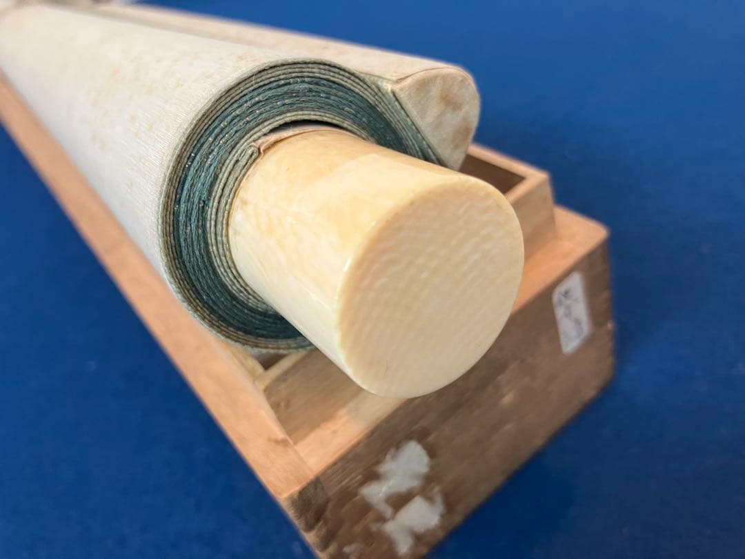 富岡鉄斎　絹本【扇面（描き分け）】掛軸