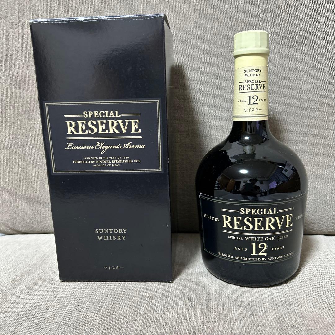 【未開封】サントリー ウイスキー スペシャルリザーブ 12年