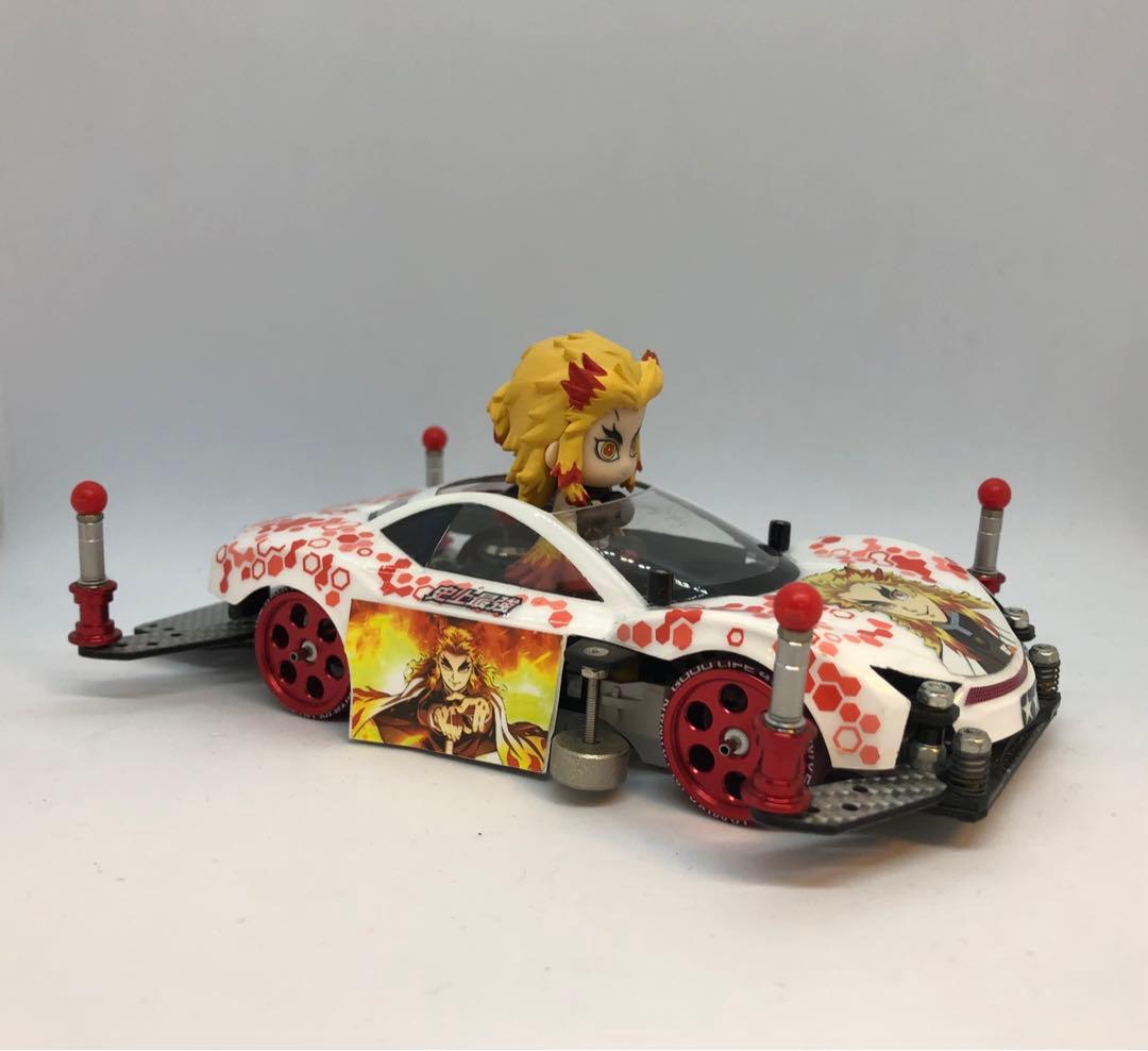 ミニ四駆 完成品 ライキリ 煉獄杏寿郎 鬼滅の刃 映画 無限城編 MSフレキ