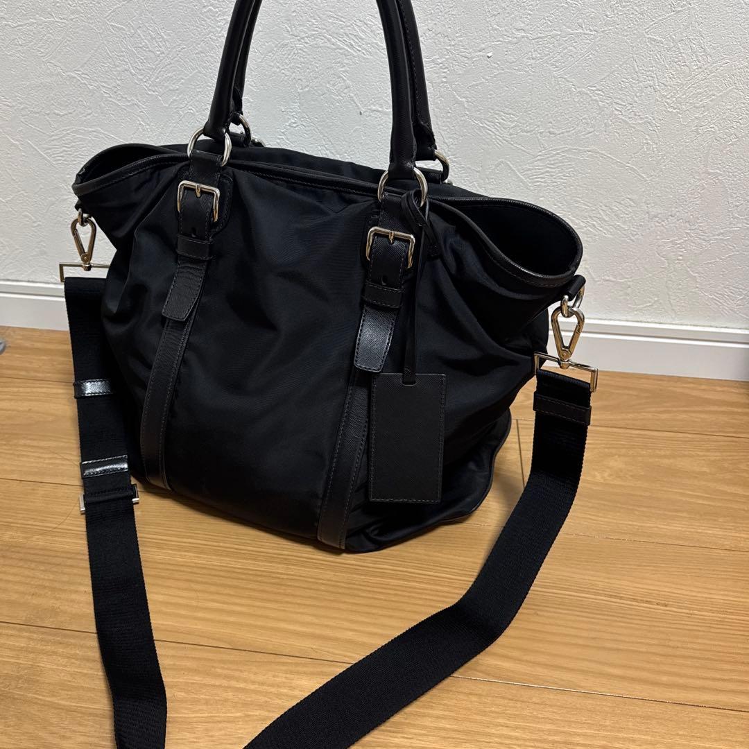 プラダ リモンタナイロン ハンドバッグ PRADA ショルダー取外し可 2WAY