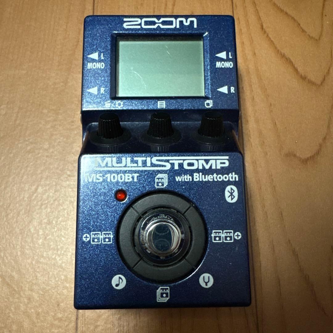 ZOOM MS-100BT ギターエフェクター マルチストンプ