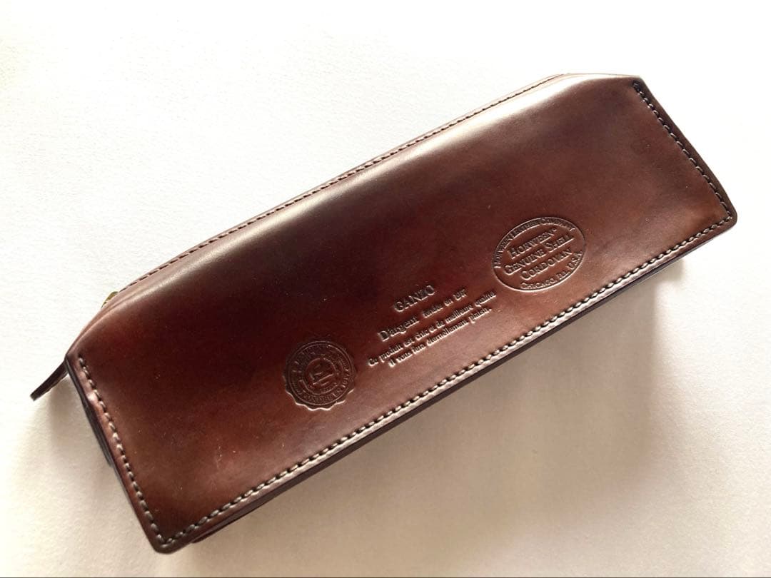 GANZO ガンゾ コードバン CORDOVAN ペンケース