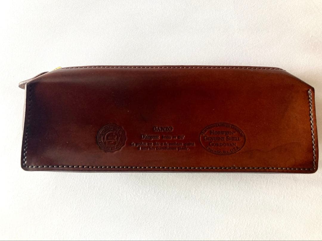 GANZO ガンゾ コードバン CORDOVAN ペンケース