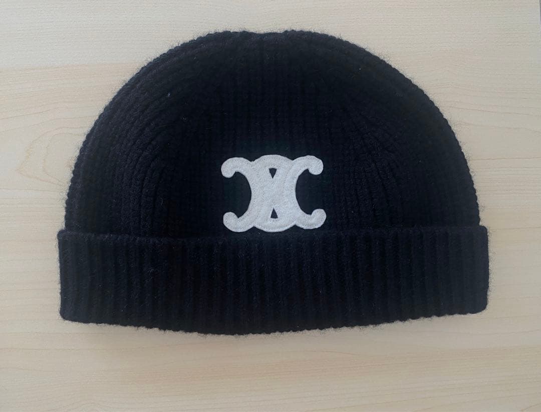 CELINE cashmere ニット帽