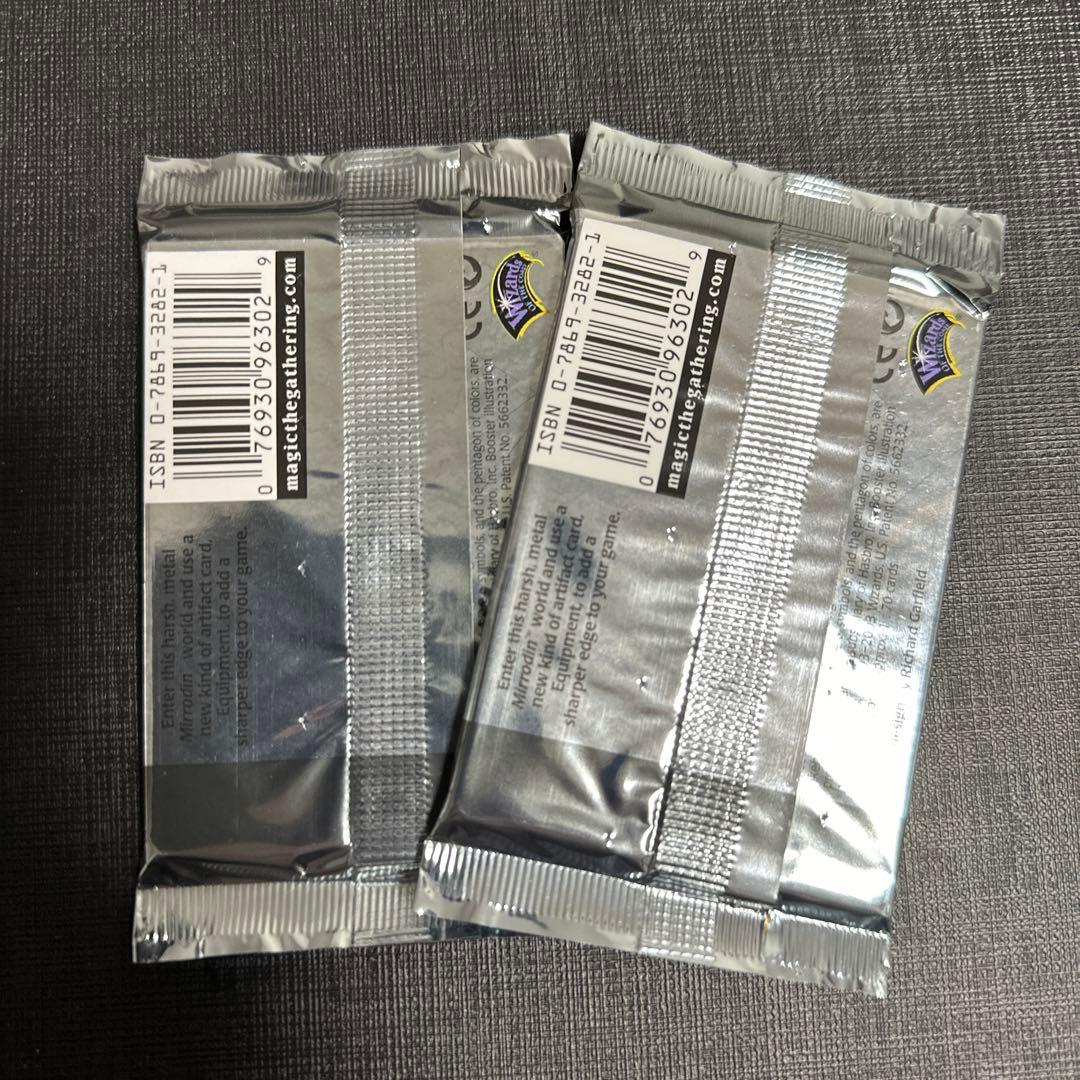 mtg ミラディン 英語版ブースター 未開封2パック