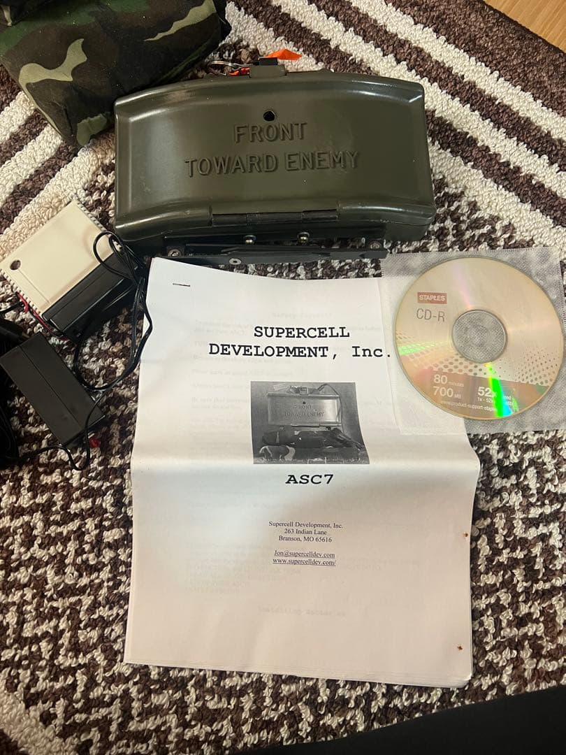 クレイモア　BB弾　ラジオコントロール　サバゲー