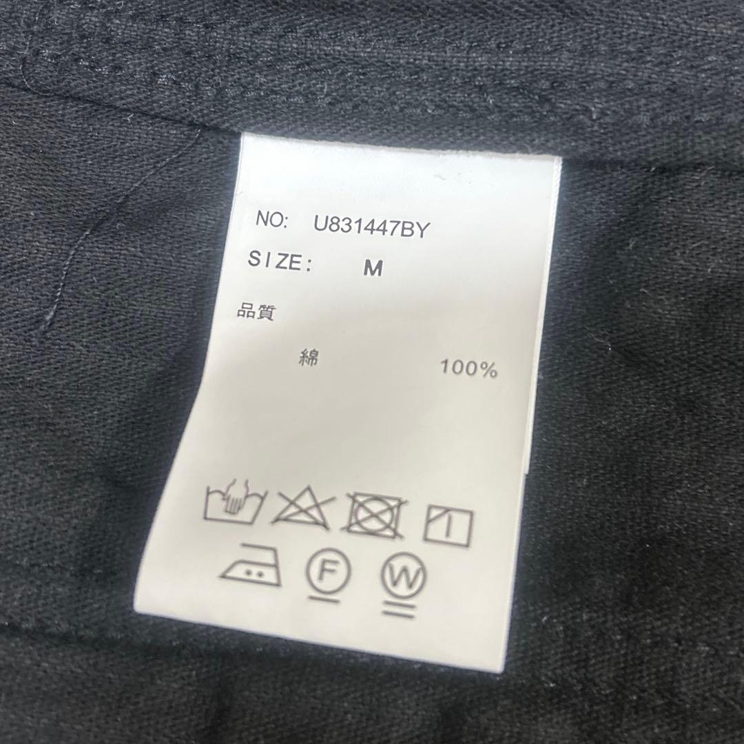 ユニバーサルオーバーオール　セットアップ　コーデュロイ　メンズ　黒　M