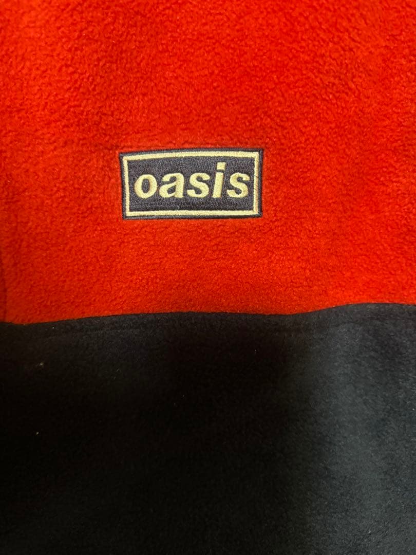 希少　oasis グッズ　フリース　1998 フリーサイズ