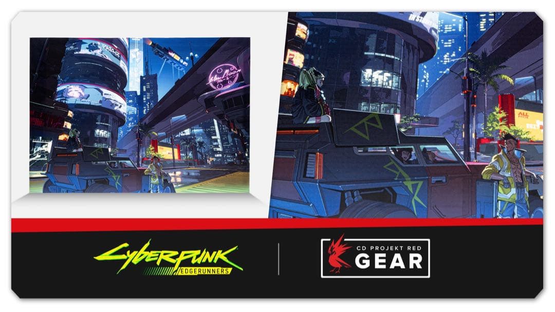 Cyberpunk Edgerunners アートプリント 未開封