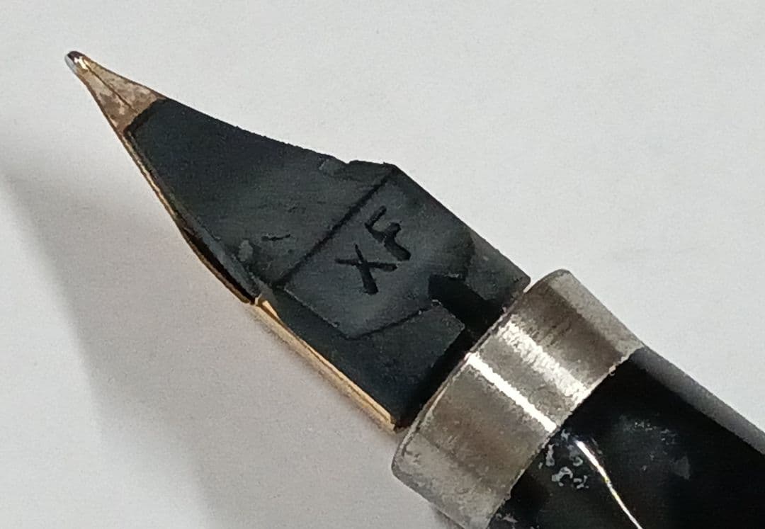 パーカー（Parker）ブラウンマーブル模様　万年筆とボールペンのセット