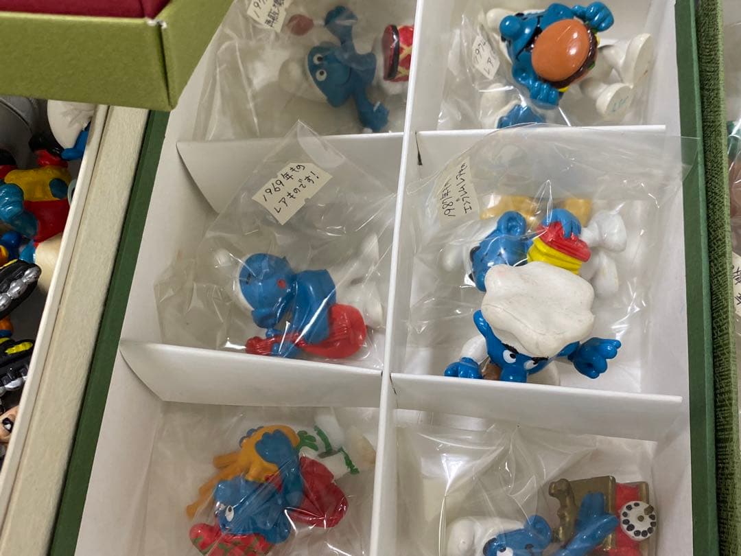 ヴィンテージ！1960's〜1990青い妖精　THEスマーフィーフィギュアまとめ