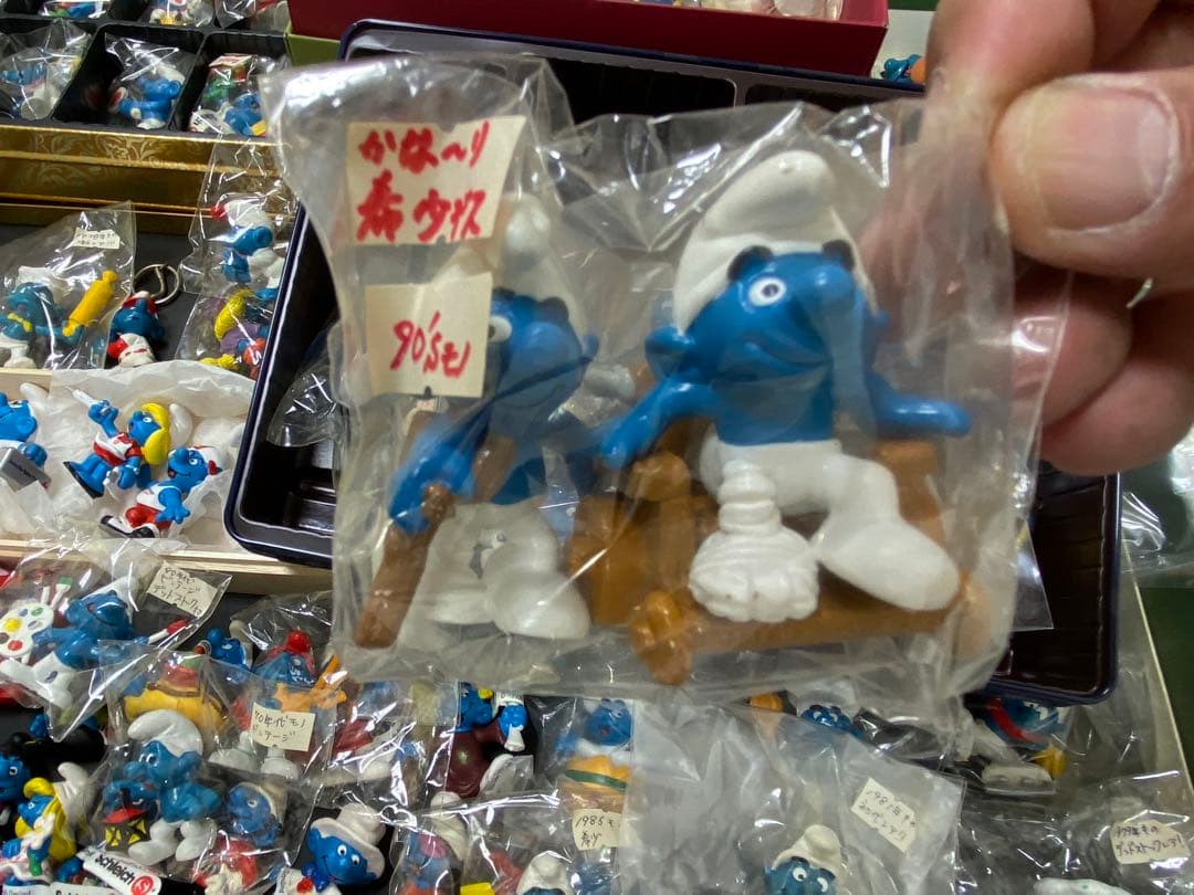 ヴィンテージ！1960's〜1990青い妖精　THEスマーフィーフィギュアまとめ