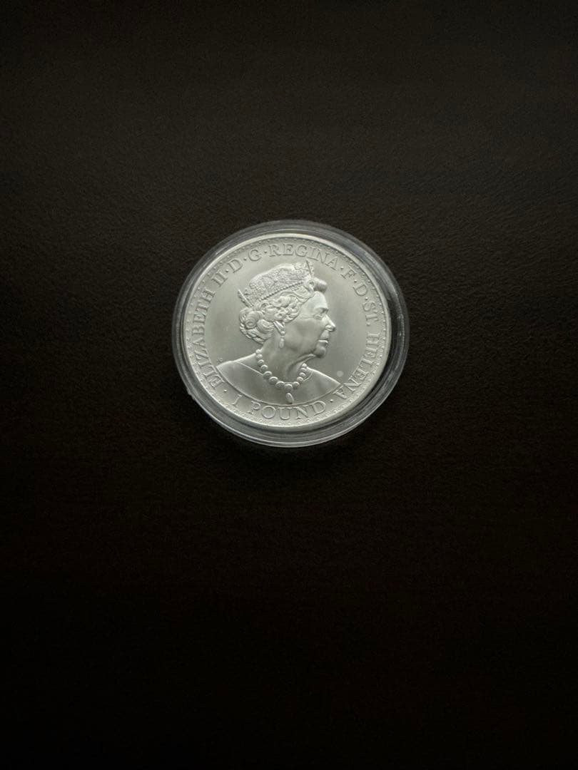 ウナとライオン　希少　2022年 セントヘレナ　純銀　1オンス　銀貨