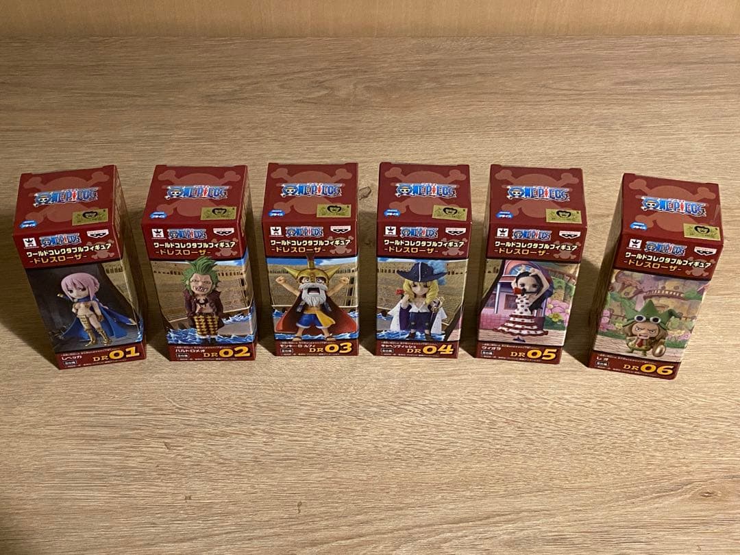 【最終価格】残1 ドレスローザ フルセット コレクタブル フィギュア ワンピース