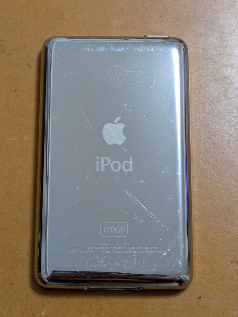 ポータブルプレーヤー iPod classic 120GB