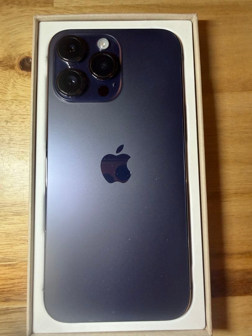 Apple iPhone 14 Pro ディープパープル256GB 電池交換済み