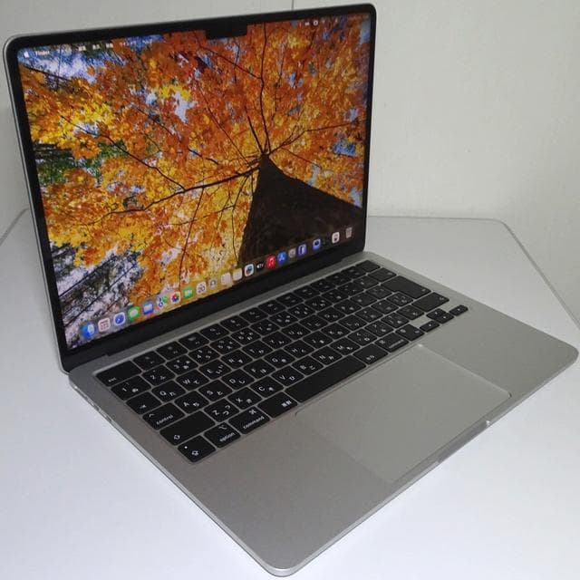 【美品】MacBook Air 13_2022_M2/8GB/256GB_SLV