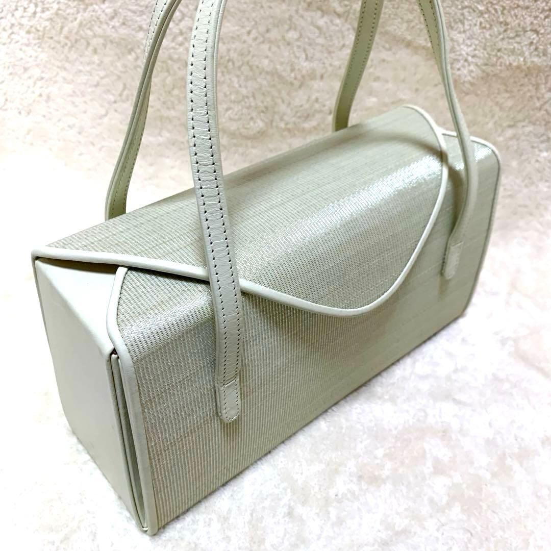 【希少】 衿秀 貴婦人 ホースヘアバッグ ハンドバッグ 和装 着物 革 日本製