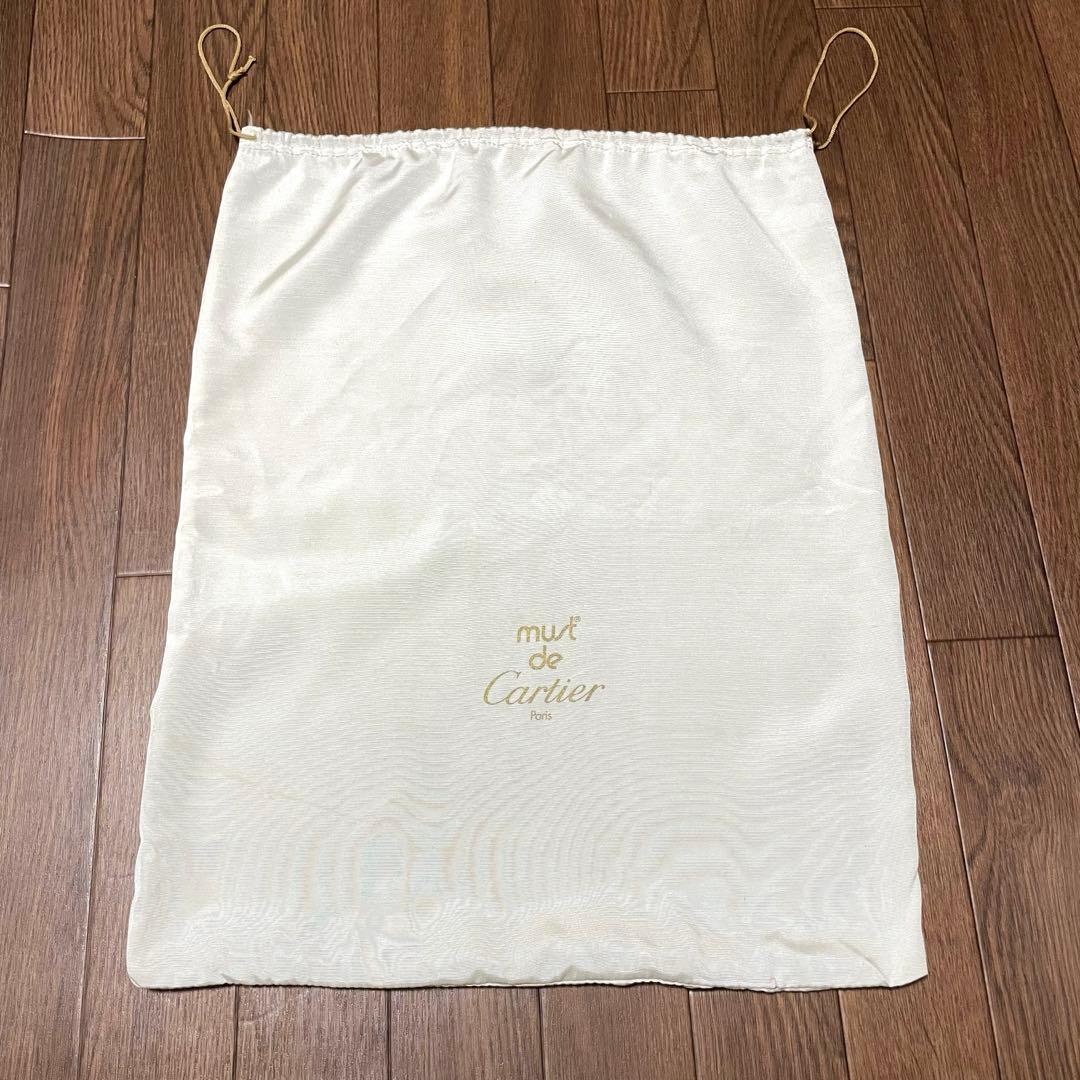 Cartier カルティエ　バック ゴールド 革ブラック