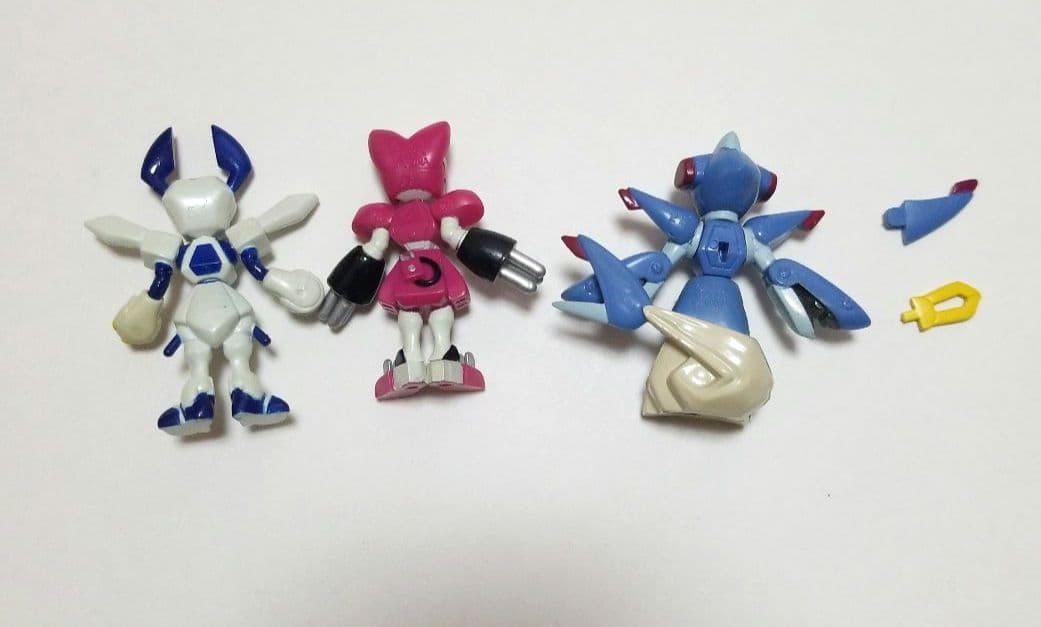 メダロット　フィギュア　食玩　コレクション　バトルゲージ　カード