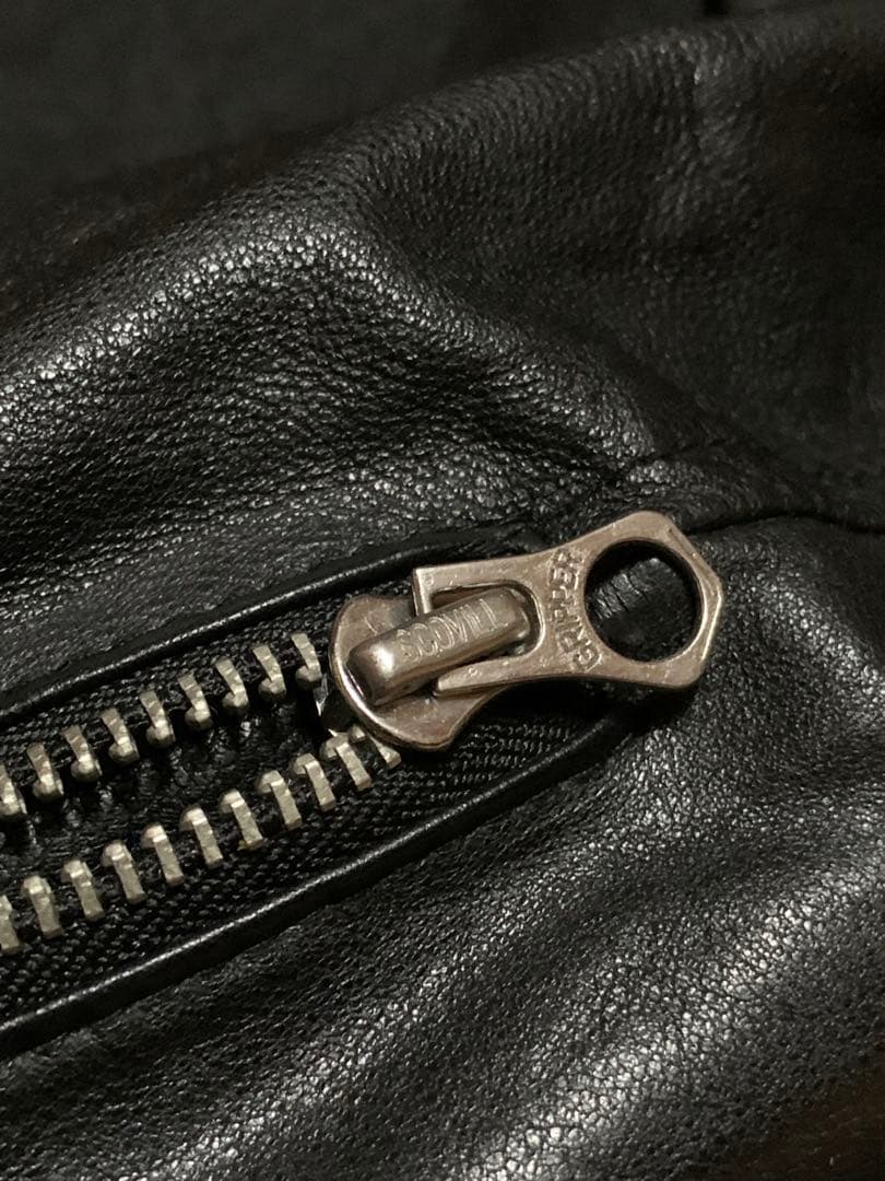 シングルライダースジャケットM美品