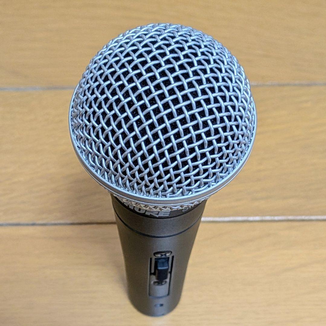 シュアー ダイナミックマイク　SHURE SM58 SE　【 XLRケーブル付】